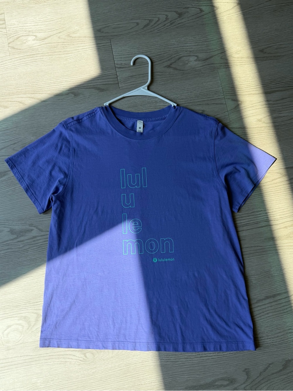 Lululemon All Yours Cotton T-shirt - Size 4 - Charged Indigo